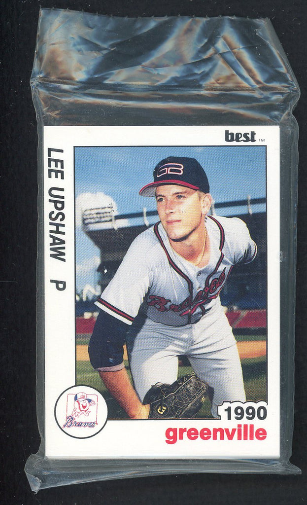 1990 Best Greenville Braves Complete Set Turk Wendell 543806
