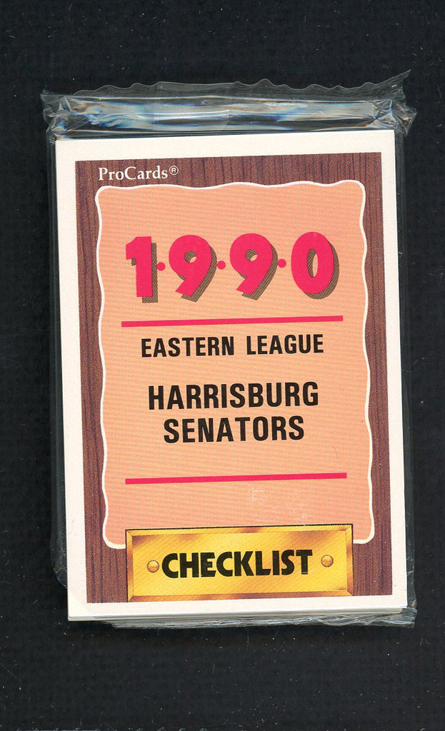 1990 Pro Card Harrisburg Senators Complete Set Moises Alou 543811