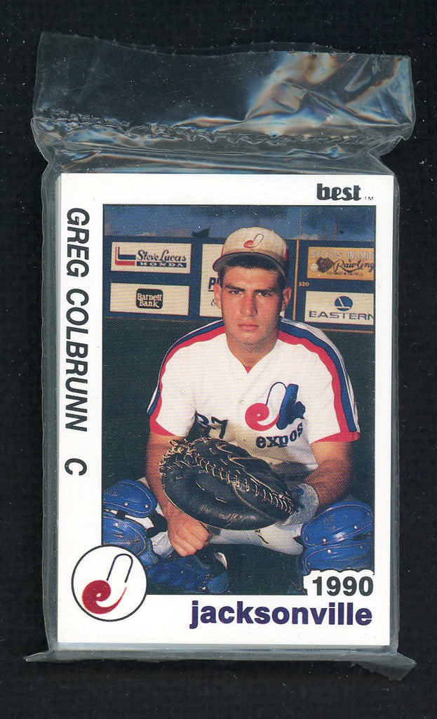 1990 Best Jacksonville Expos Complete Set John Vanderwal 543817