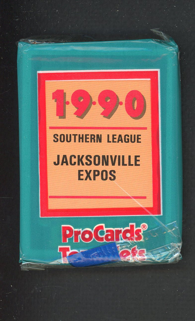 1990 Pro Card Jacksonville Expos Complete Set Greg Colbrunn 543818
