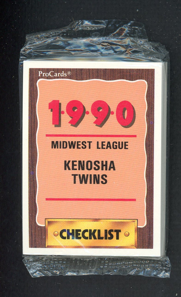 1990 Pro Card Kenosha Twins Complete Set Al Newman 543820