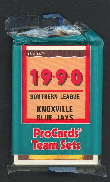 1990 Pro Card Knoxville Blue Jays Complete Set Juan Guzman 543823
