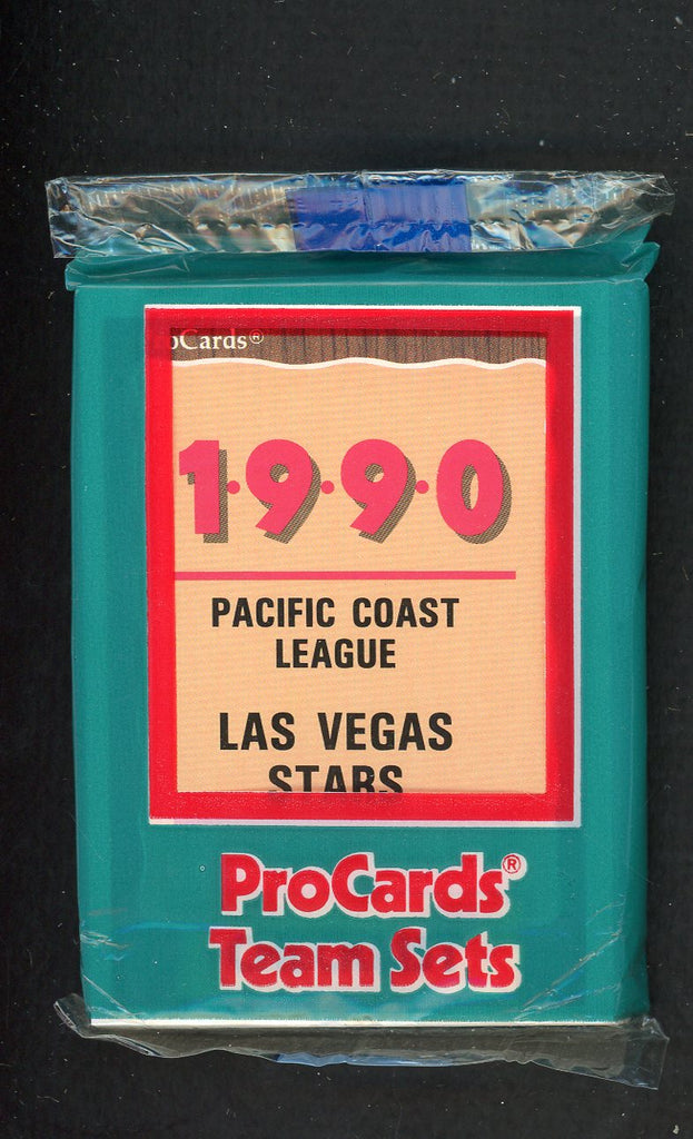 1990 Pro Card Las Vegas Stars Complete Set Alex Cole 543824