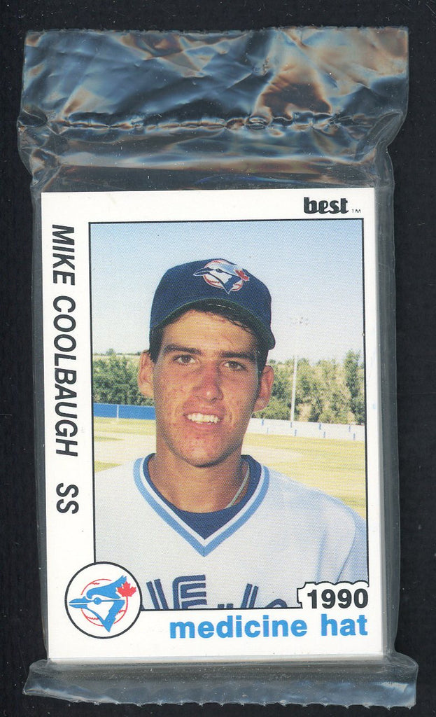 1990 Best Medicine Hat Blue Jays Complete Set Mike Coolbaugh 543830