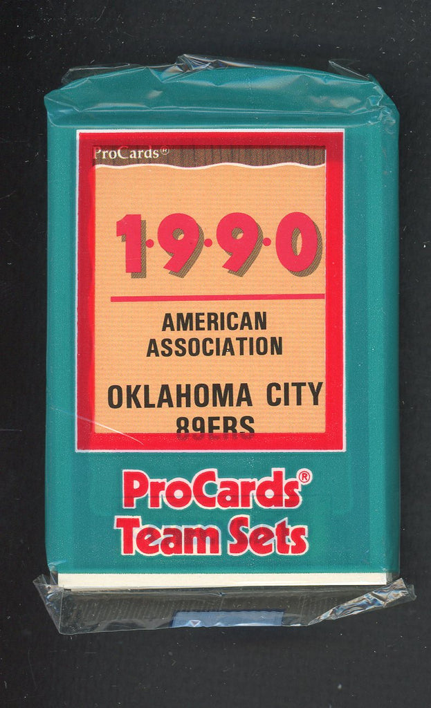1990 Pro Card Oklahoma City 89ers Complete Set Juan Gonzalez 543838