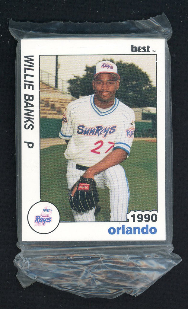 1990 Best Orlando Sun Rays Complete Set Scott Erickson 543841