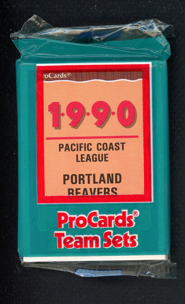 1990 Pro Card Portland Beavers Complete Set Scott Leius 543846