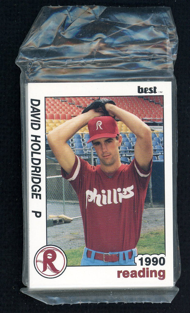 1990 Best Reading Phillies Complete Set Andy Ashby 543849