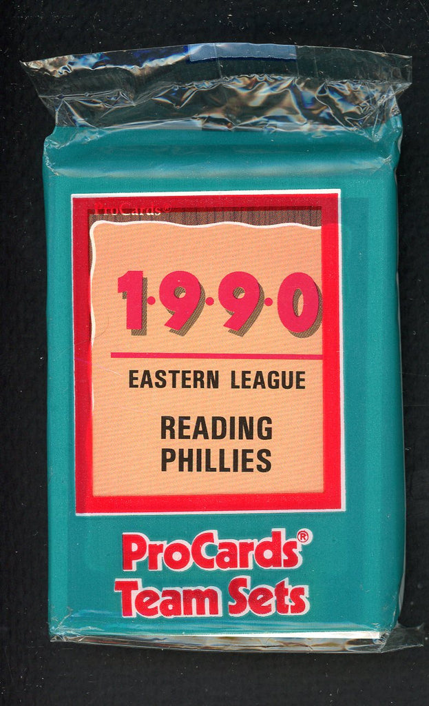 1990 Pro Card Reading Phillies Complete Set Andy Ashby 543850