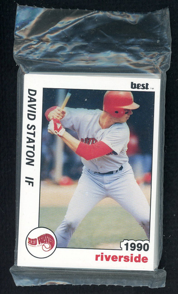 1990 Best Riverside Red Wave Complete Set Bruce Bochy 543852