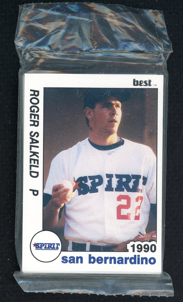 1990 Best San Bernardino Spirit Complete Set Rich Delucia 543857