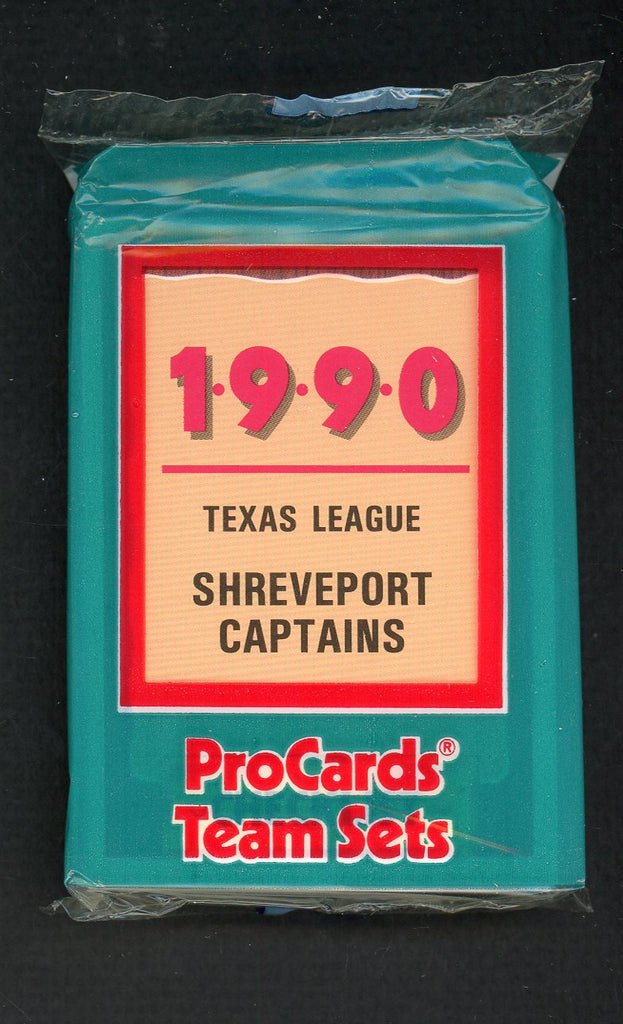 1990 Pro Card Shreveport Captains Complete Set Rod Beck 543863