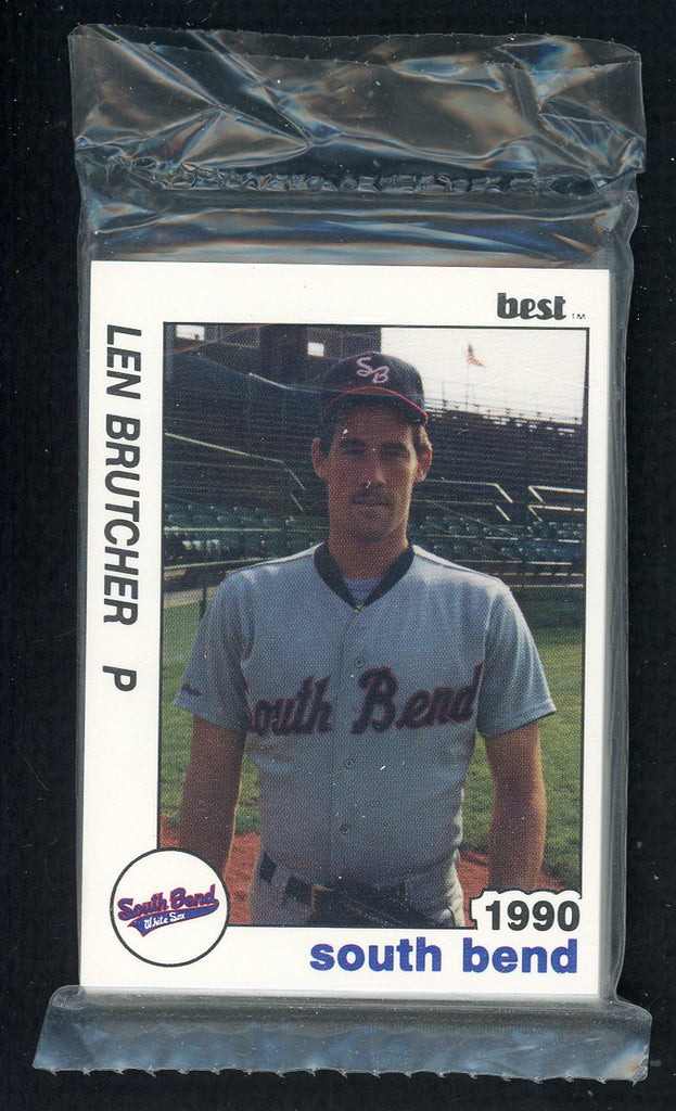 1990 Best South Bend White Sox Complete Set Bob Wickman 543864