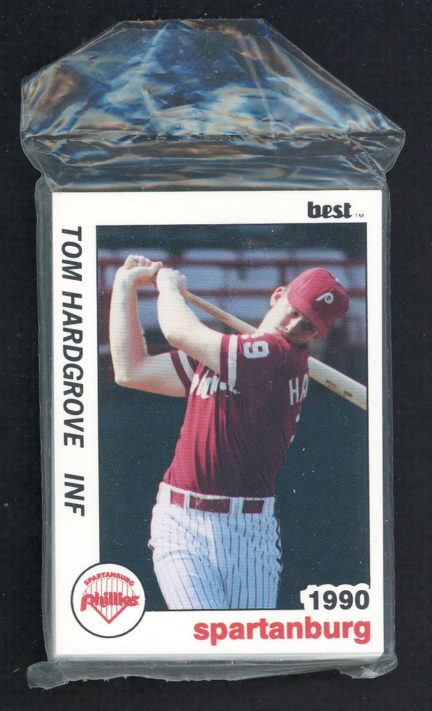 1990 Best Spartanburg Phillies Complete Set Buzz Capra 543867