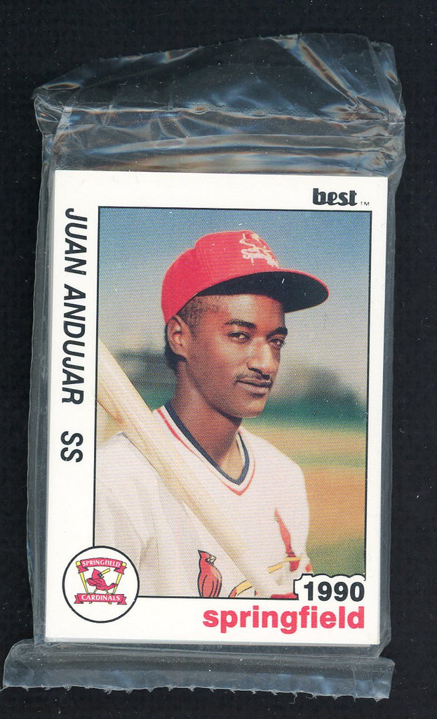 1990 Best Springfield Cardinals Complete Set Roger Erickson 543869