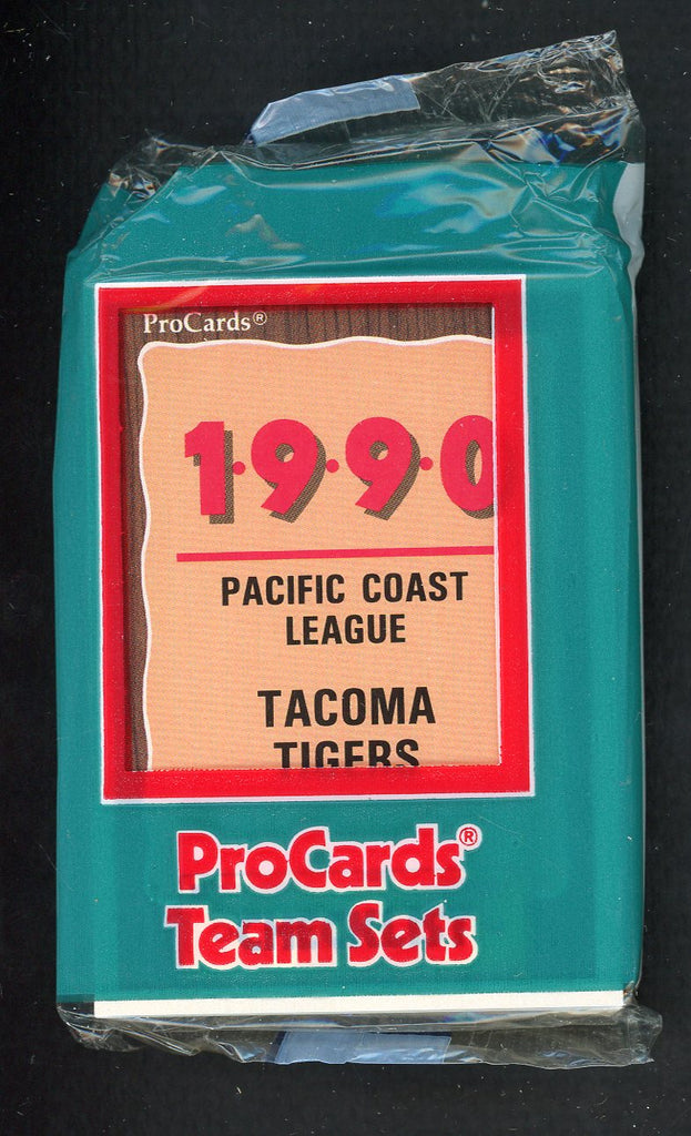 1990 Pro Card Tacoma Tigers Complete Set Troy Afenir 543876