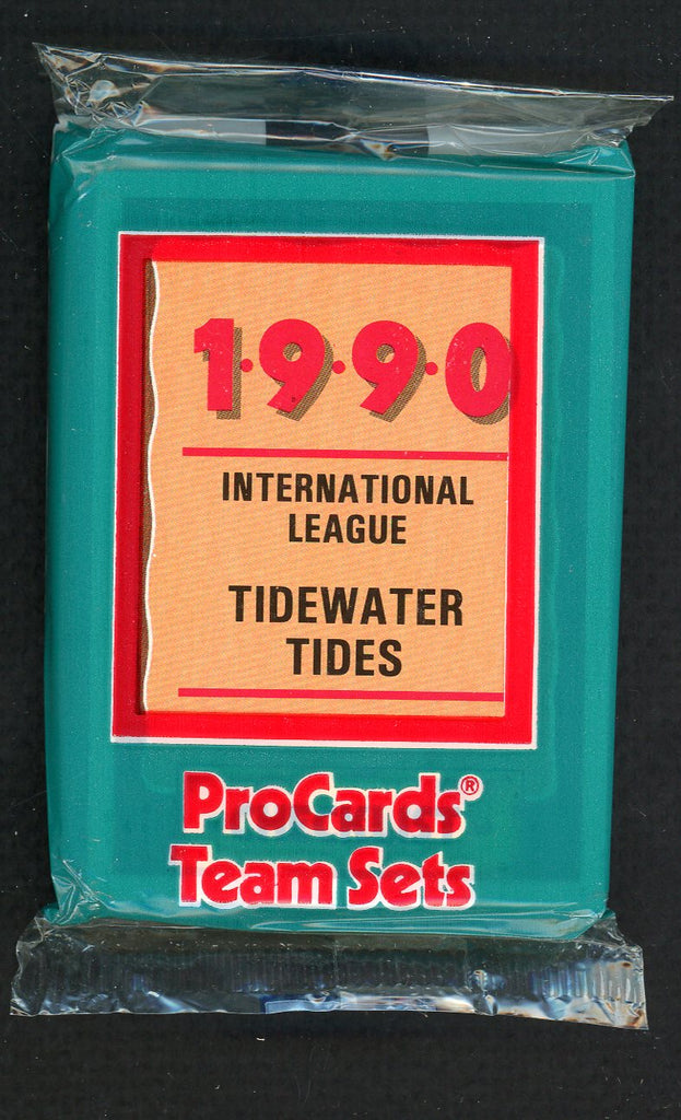 1990 Pro Card Tidewater Tides Complete Set Jeff Gardner 543877