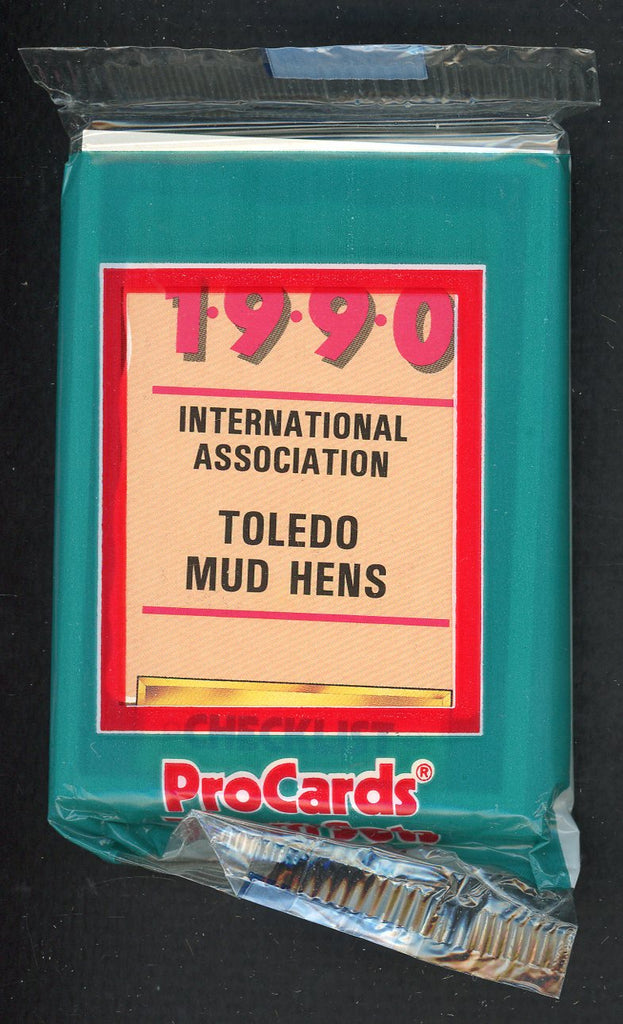 1990 Pro Card Toledo Mud Hens Complete Set Travis Fryman 543878