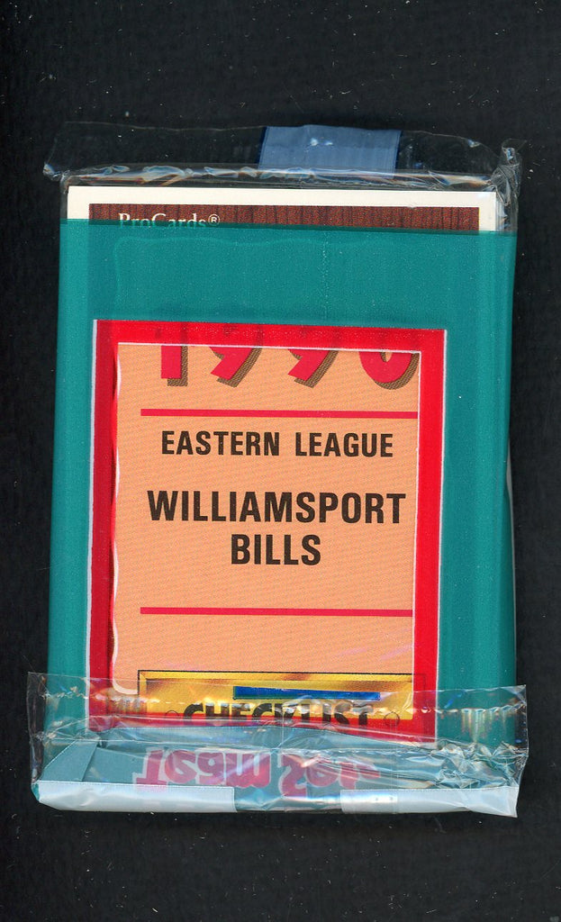 1990 Pro Card Williamsport Bills Complete Set Jeff Nelson 543888