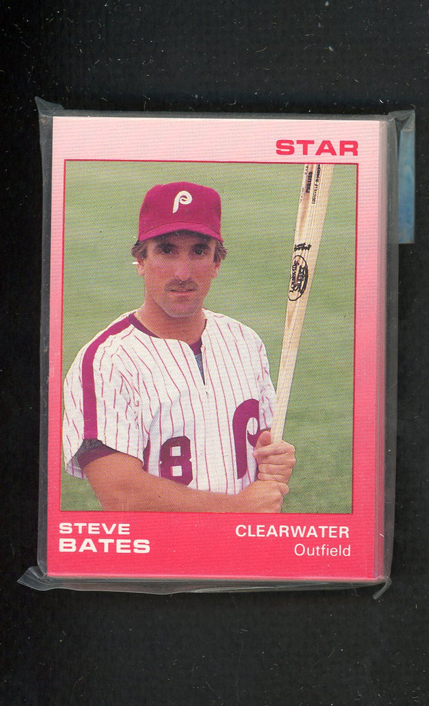 1988 Star Clearwater Phillies Complete Set Jason Grimsley 543904