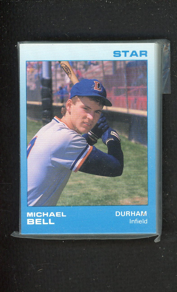 1988 Star Durham Bulls Blue Complete Set Kevin Costner 543910