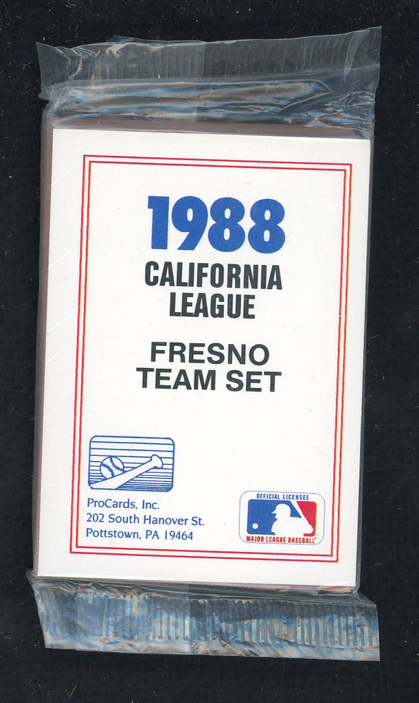 1988 Pro Card Fresno Suns Complete Set Ernie Young 543915