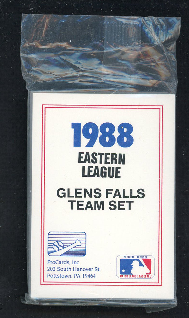 1988 Pro Card Glens Falls Tigers Complete Set Kevin Ritz 543919