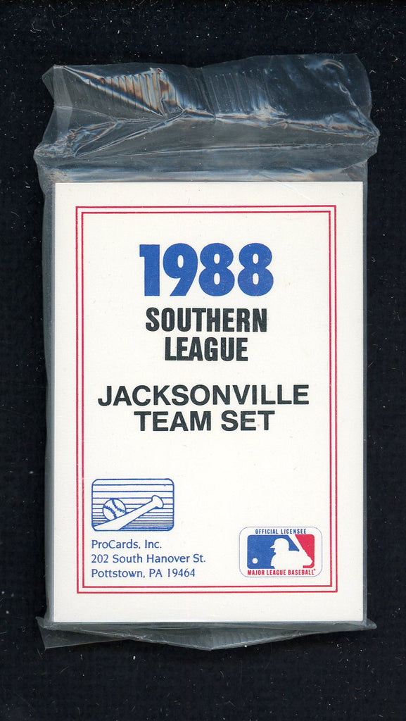 1988 Pro Card Jacksonville Expos Complete Set Mike Blowers 543927