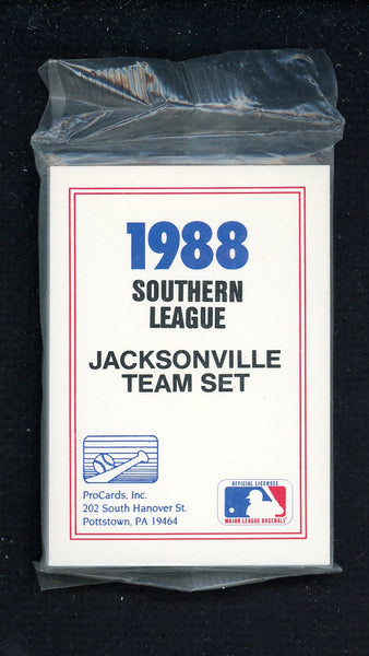 1988 Pro Card Jacksonville Expos Complete Set Mike Blowers 543927