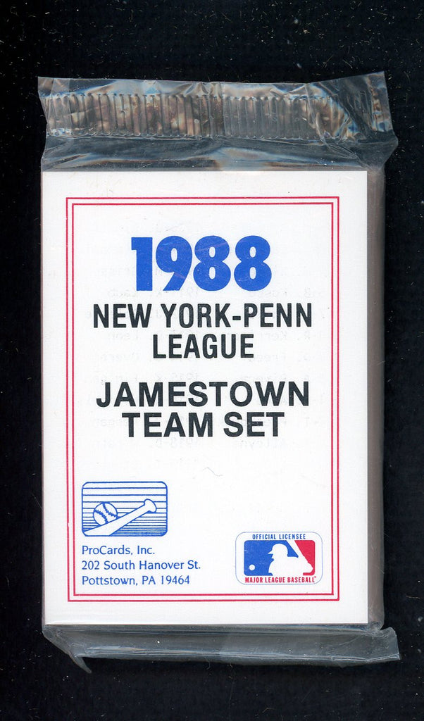 1988 Pro Card Jamestown Expos Complete Set Marquis Grissom 543928