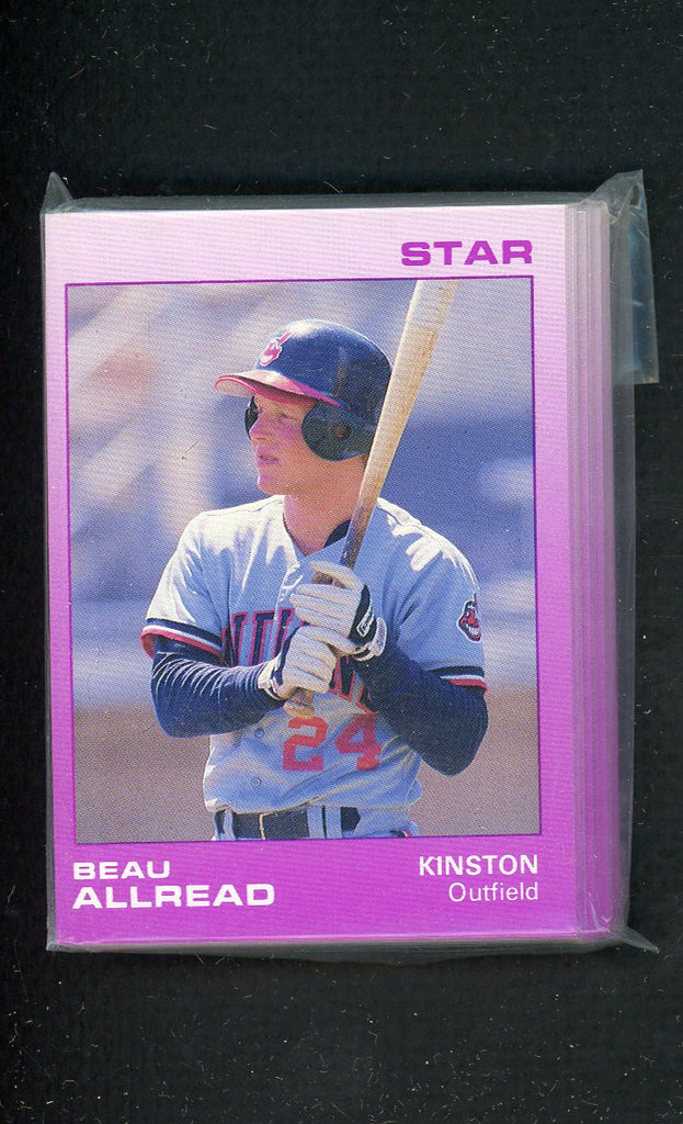 1988 Star Kinston Indians Purple Complete Set Albert Belle 543930
