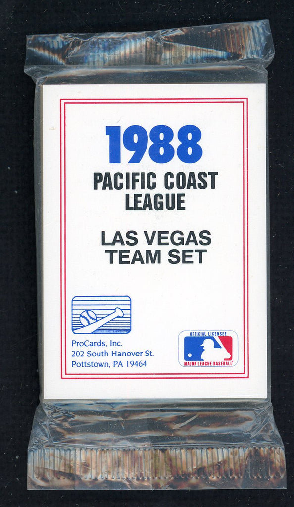 1988 Pro Card Las Vegas Stars Complete Set Roberto Alomar 543933