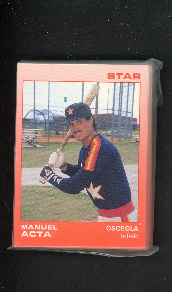 1988 Star Osceola Astros Complete Set Karl Rhodes 543944