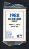 1988 Pro Card Portland Beavers Complete Set Mark Portugal 543950