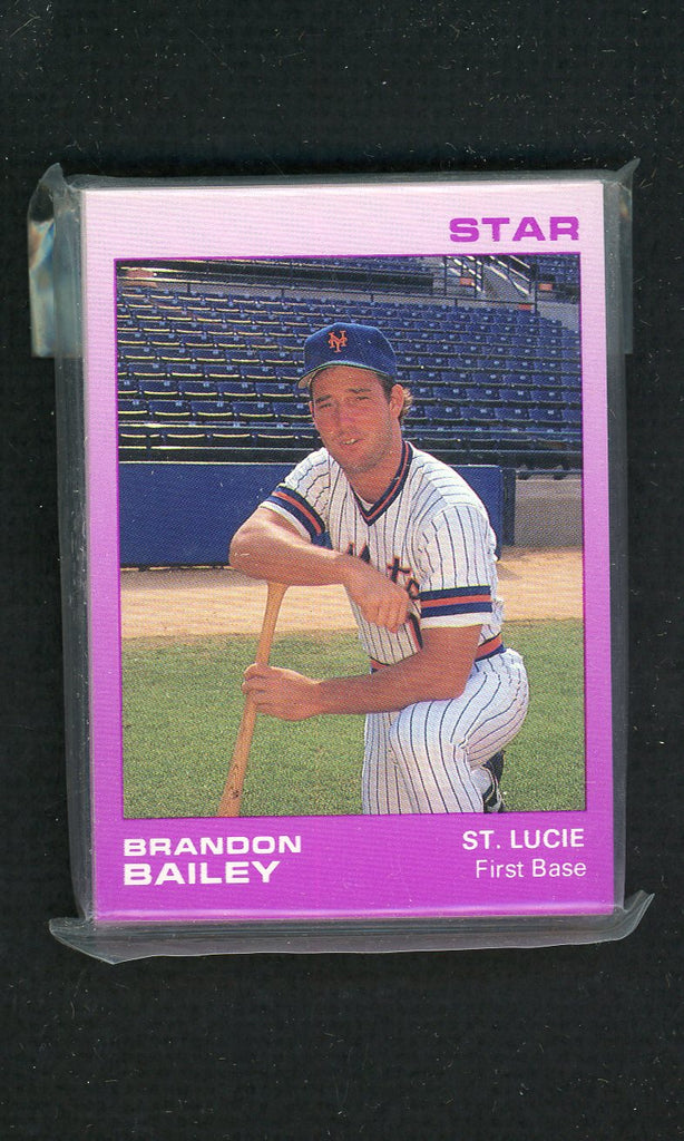 1988 Star St. Lucie Mets Complete Set Chris Donnels 543965