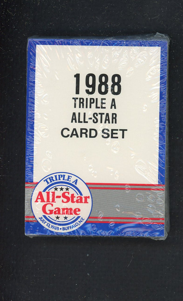 1988 Pro Card Triple A All Stars Complete Set Gregg Jefferies 543974