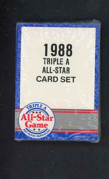 1988 Pro Card Triple A All Stars Complete Set Gregg Jefferies 543974