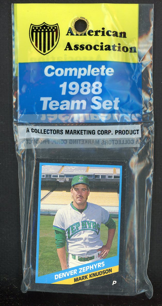 1988 CMC Denver Zephyrs Complete Set Darryl Hamilton 543993