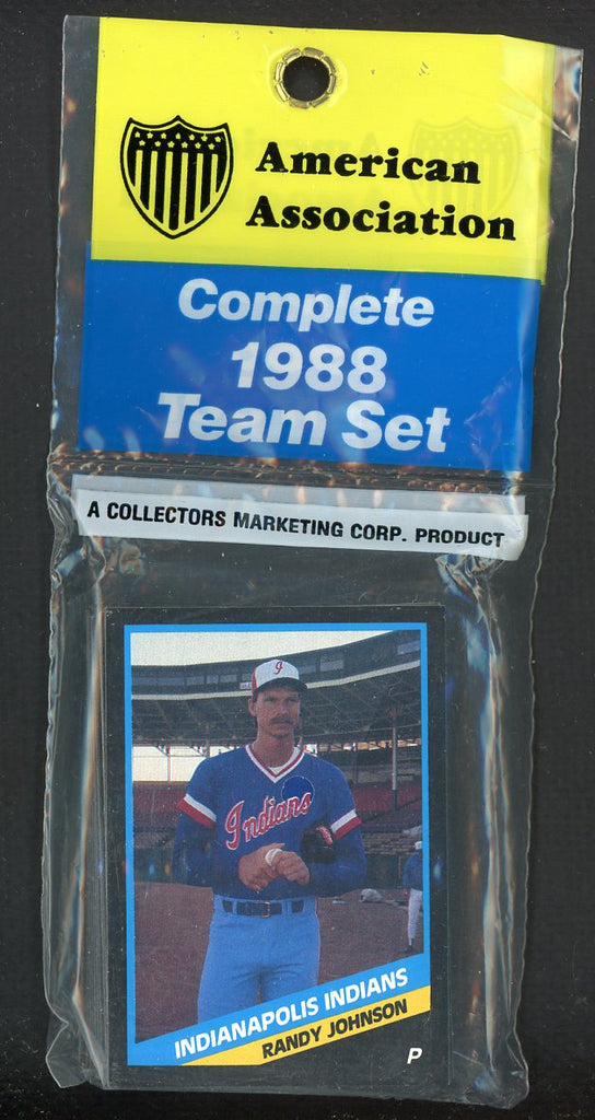 1988 CMC Indianapolis Indians Complete Set Randy Johnson 543995