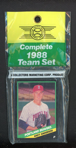 1988 CMC Portland Beavers Complete Set Mark Portugal 544005