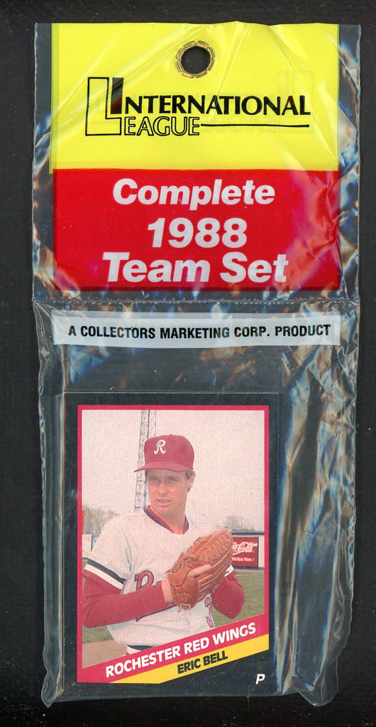 1988 CMC Rochester Red Wings Complete Set Mickey Tettleton 544007