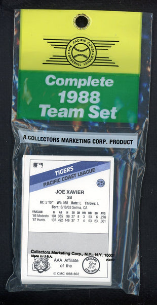 1988 CMC Tacoma Tigers Complete Set Luis Polonia 544009