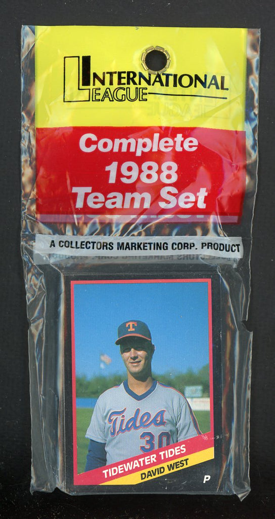 1988 CMC Tidewater Tides Complete Set Greg Jefferies 544010