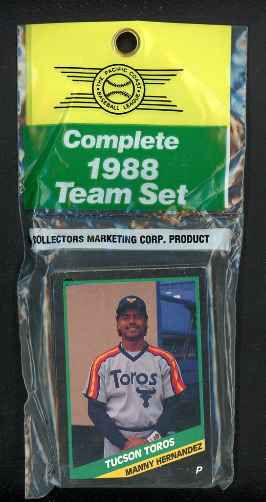 1988 CMC Tucson Toros Complete Set Craig Biggio 544012