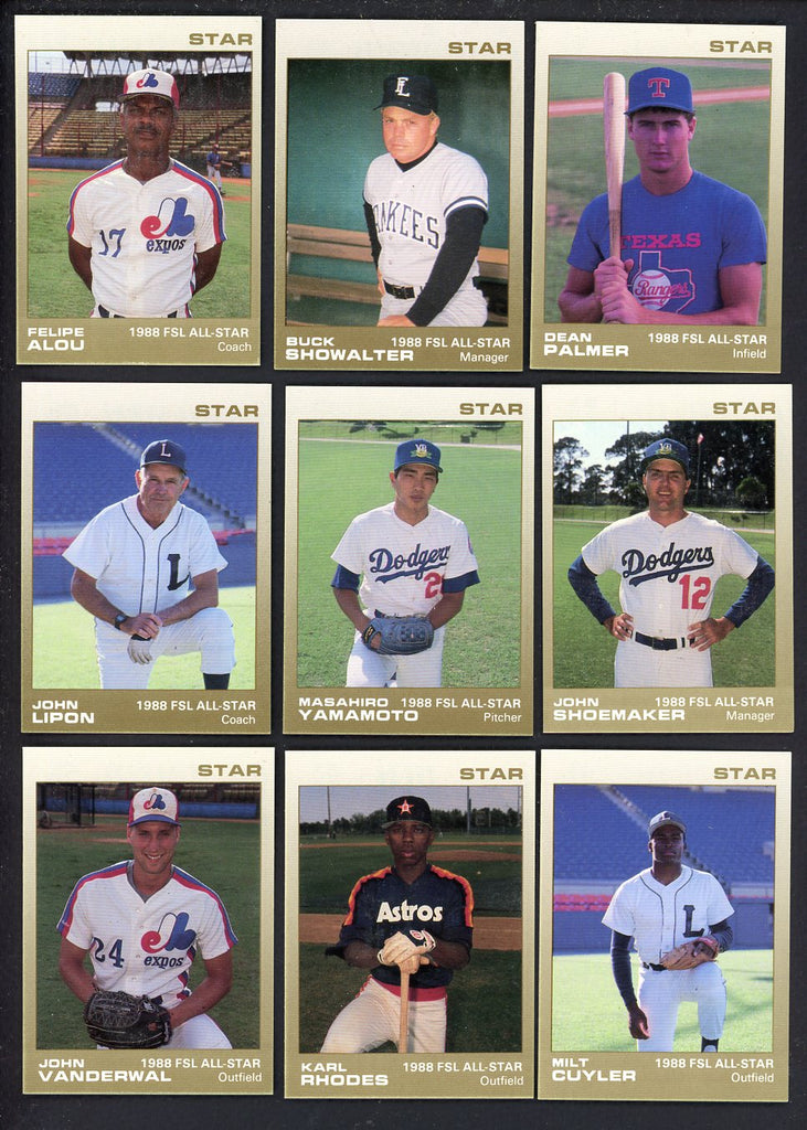1988 Star Florida State League A.S. Complete Set Felipe Alou 544016