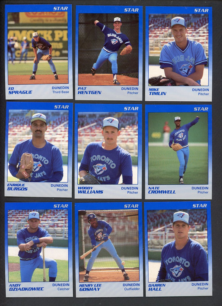 1989 Star Dunedin Blue Jays Complete Set Pat Hentgen 544032
