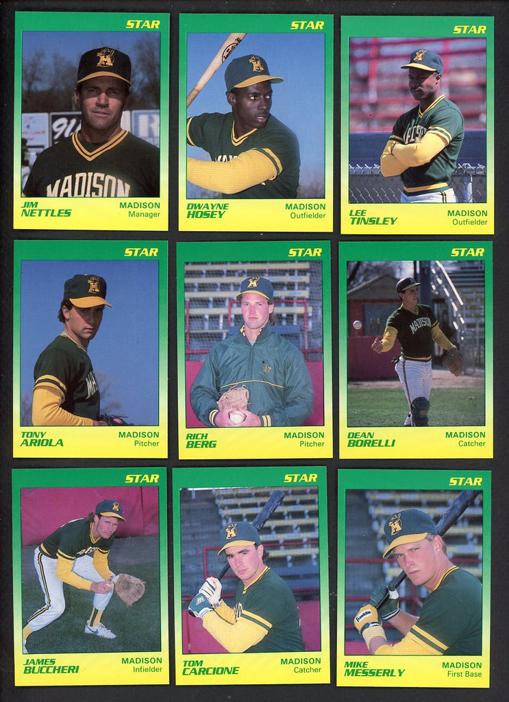 1989 Star Madison Muskies Complete Set Lee Tinsley 544051
