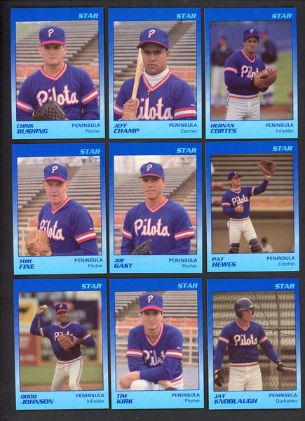 1989 Star Peninsula Pilots Complete Set Jeff Champ 544057