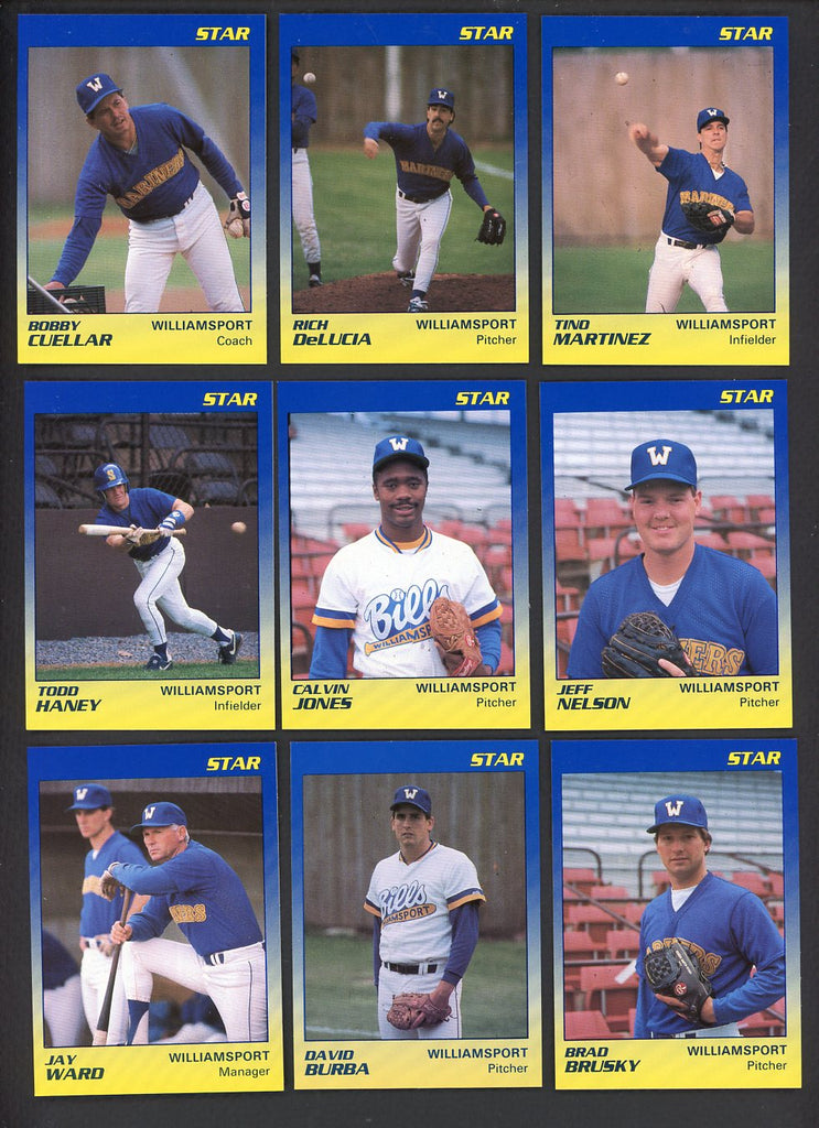 1989 Star Williamsport Bills Complete Set Tino Martinez 544072
