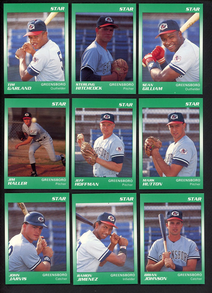 1990 Star Greensboro Hornets Complete Set Sterling Hitchcock 544091